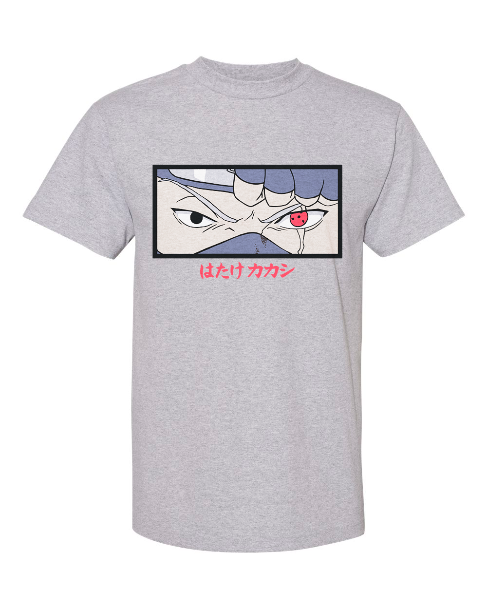 Heather tee with anime panel graphic